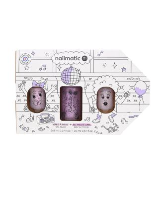 Polly Elliot and Body Rollette Nail Polish for Kids Set of 3 - 5-7 Years