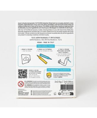 Paris Tattoo Pen Set for Kids - 5-7 Years