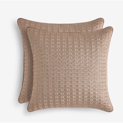 Embroidered Tile Decorative Pillow Cover, 20" x 20" - Exclusive