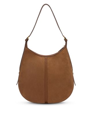 Siena Small Suede Hobo Bag