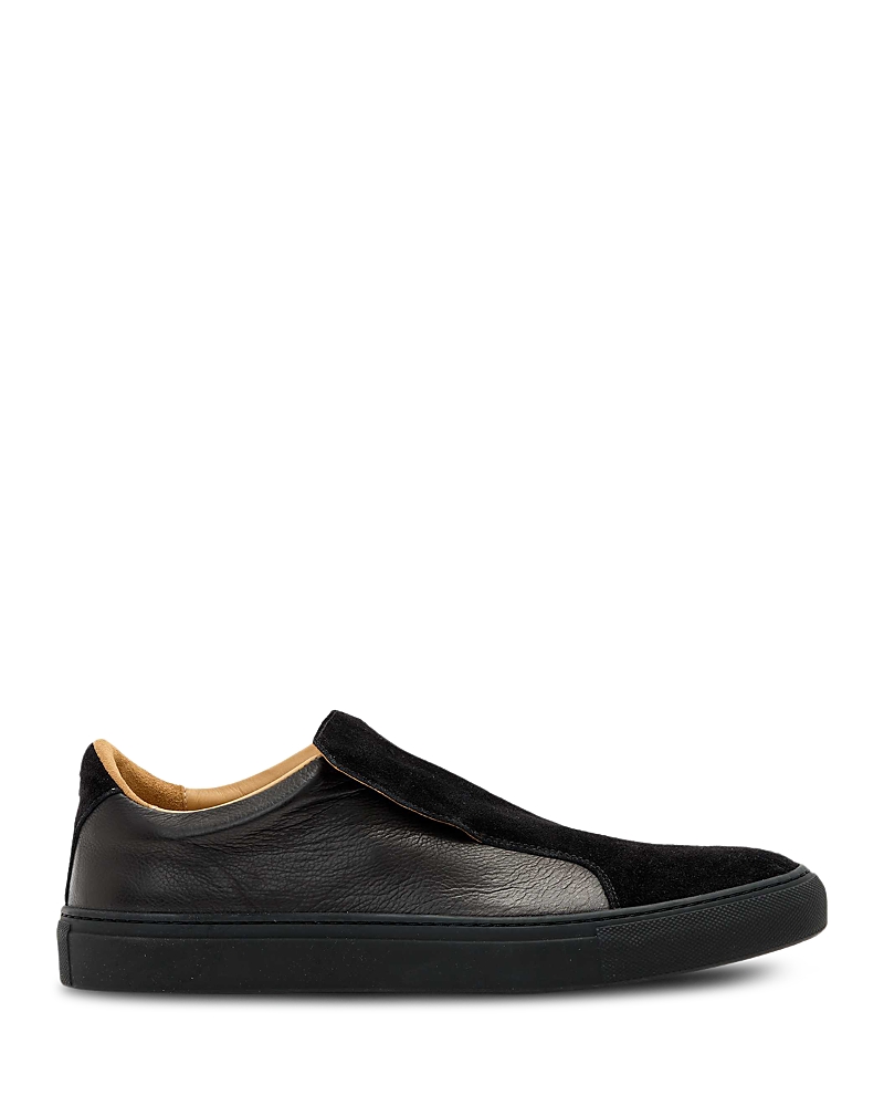 John Varvatos Men's 315 Reed Laceless Low Top Sneaker