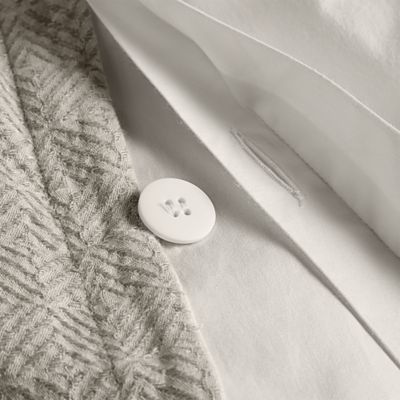 Woven Diamond Duvet Cover, King - Exclusive