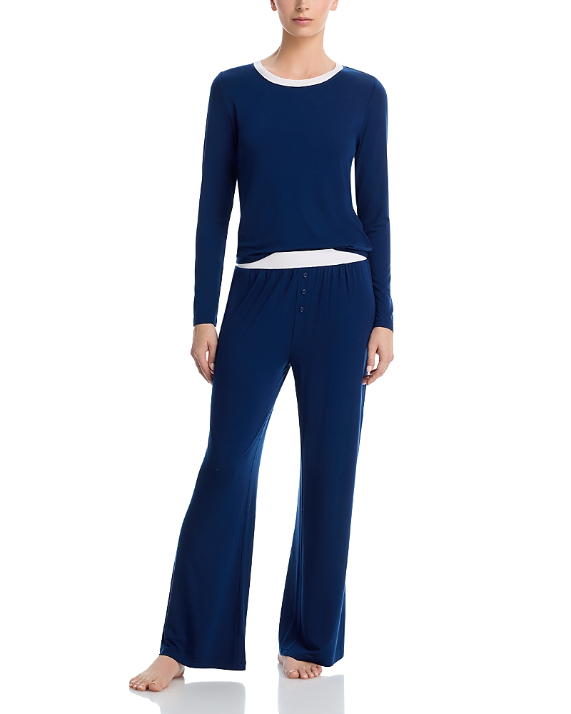 Aqua Great Escape Long Sleeve Pajama Set - Exclusive