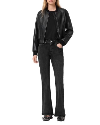 Ember High Rise Stretch Bootcut Jeans in Washed Black