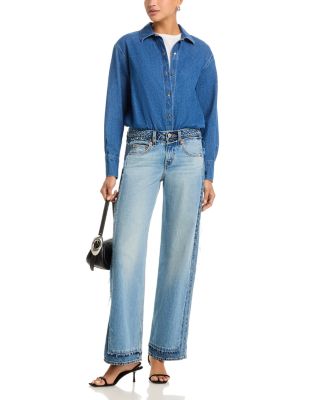 Low Loose Decon Jeans in Upon Reflection