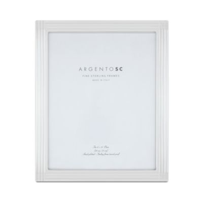Axis Sterling Silver Frame, 8" x 10"