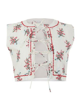 Madison Cherish Embroidered Vest