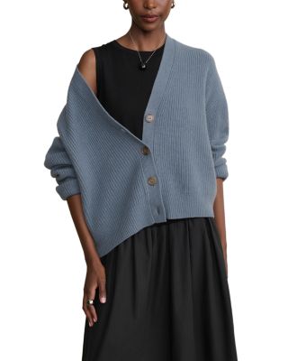 Cropped Cashmere Cocoon Cardigan