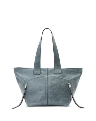Jean Rey Large Leather Tote Bag