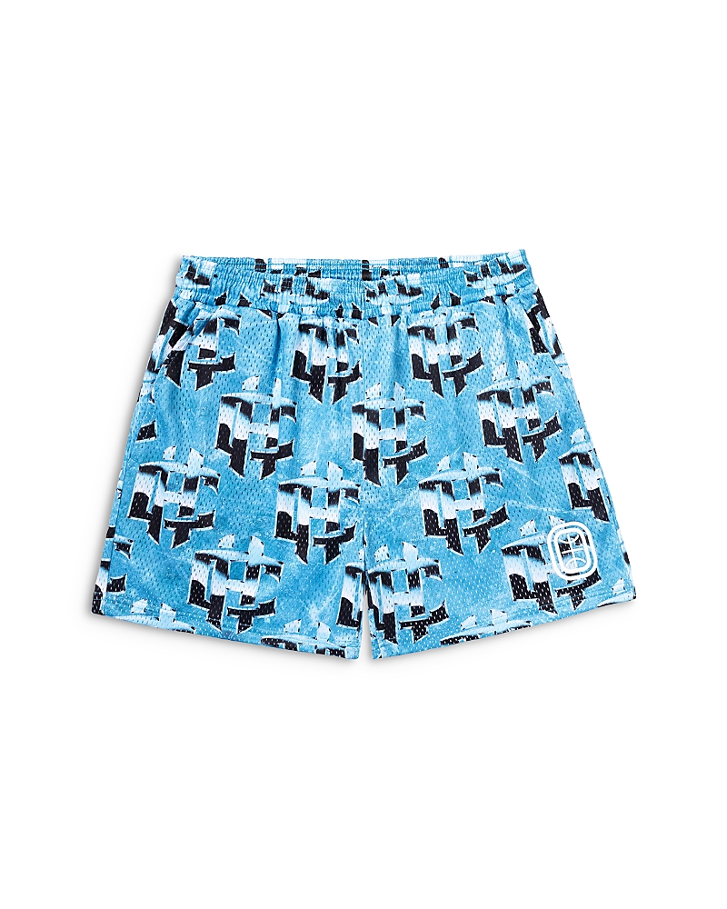 Overtime Unisex Cold Hearts Badge Shorts - Big Kid