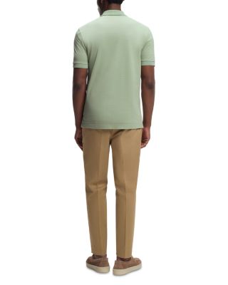 H Paras Quarter Zip Polo Shirt