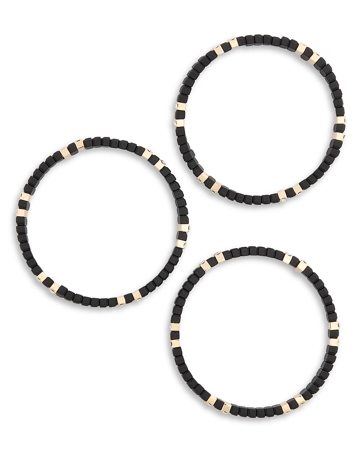 Roxanne Assoulin Midnight Eclipse Bracelet Stack, Set of 3