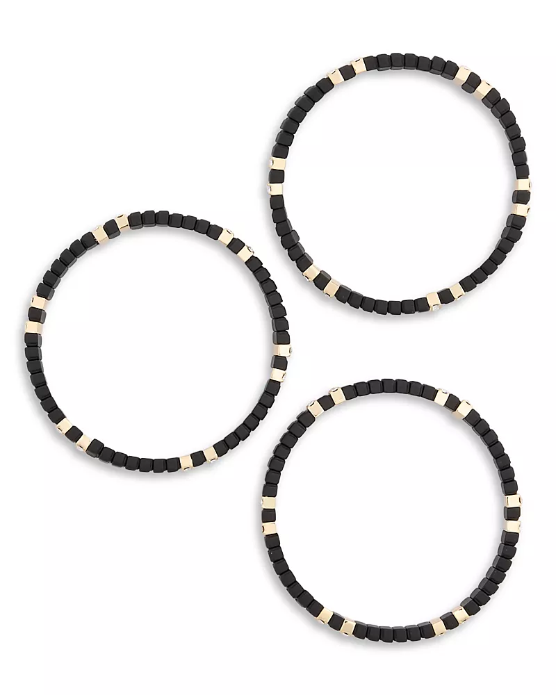 Roxanne Assoulin Midnight Eclipse Bracelet Stack, Set of 3