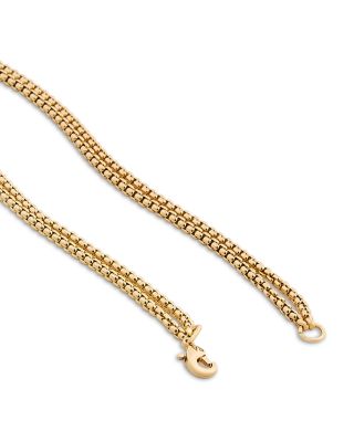 Mini Florentine Heart Pendant Necklace, 19"