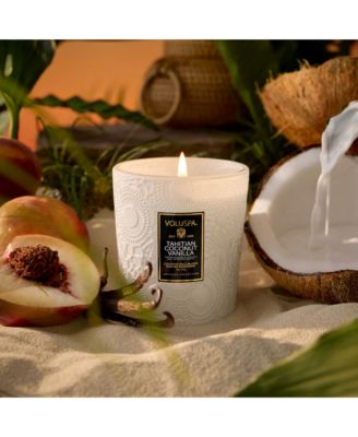 Tahitian Coconut Vanilla 3 Wick Tin Candle