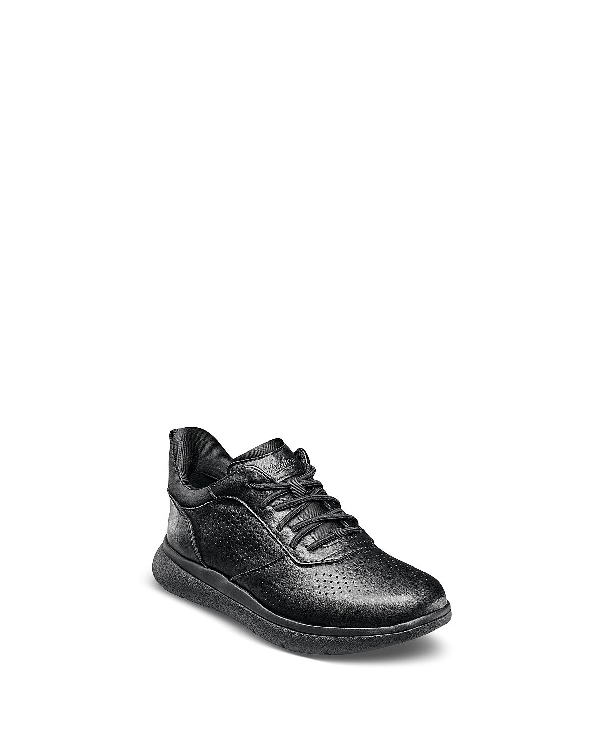 Florsheim Kids Boys' Fleet Perf Toe Elastic Lace, Jr Hands Free Sneakers - Toddler, Little Kid, Big Kid