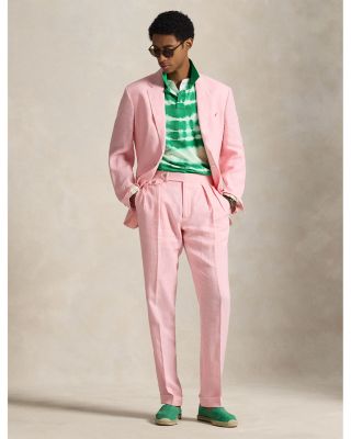 Pleated Linen Trousers