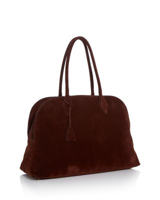 Oversized Seraphina Suede Tote