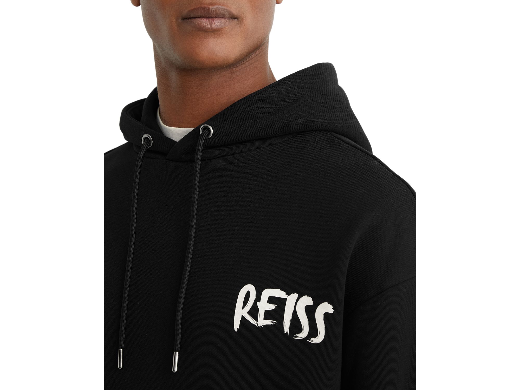 Newton Printed Cotton Hoodie — Image 4