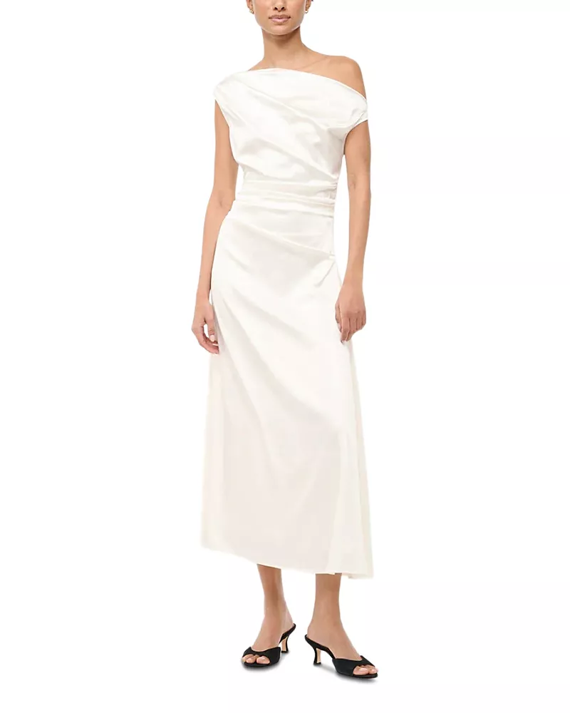 Staud Phare Silk Blend Dress