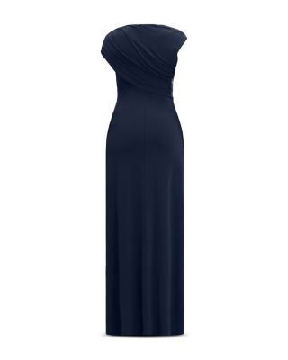 High Slit Asymmetrical Gown