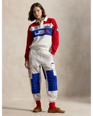 Team USA Graphic Polo Collar Pullover