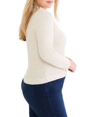 Textured Tuck Stitch Knit Polo