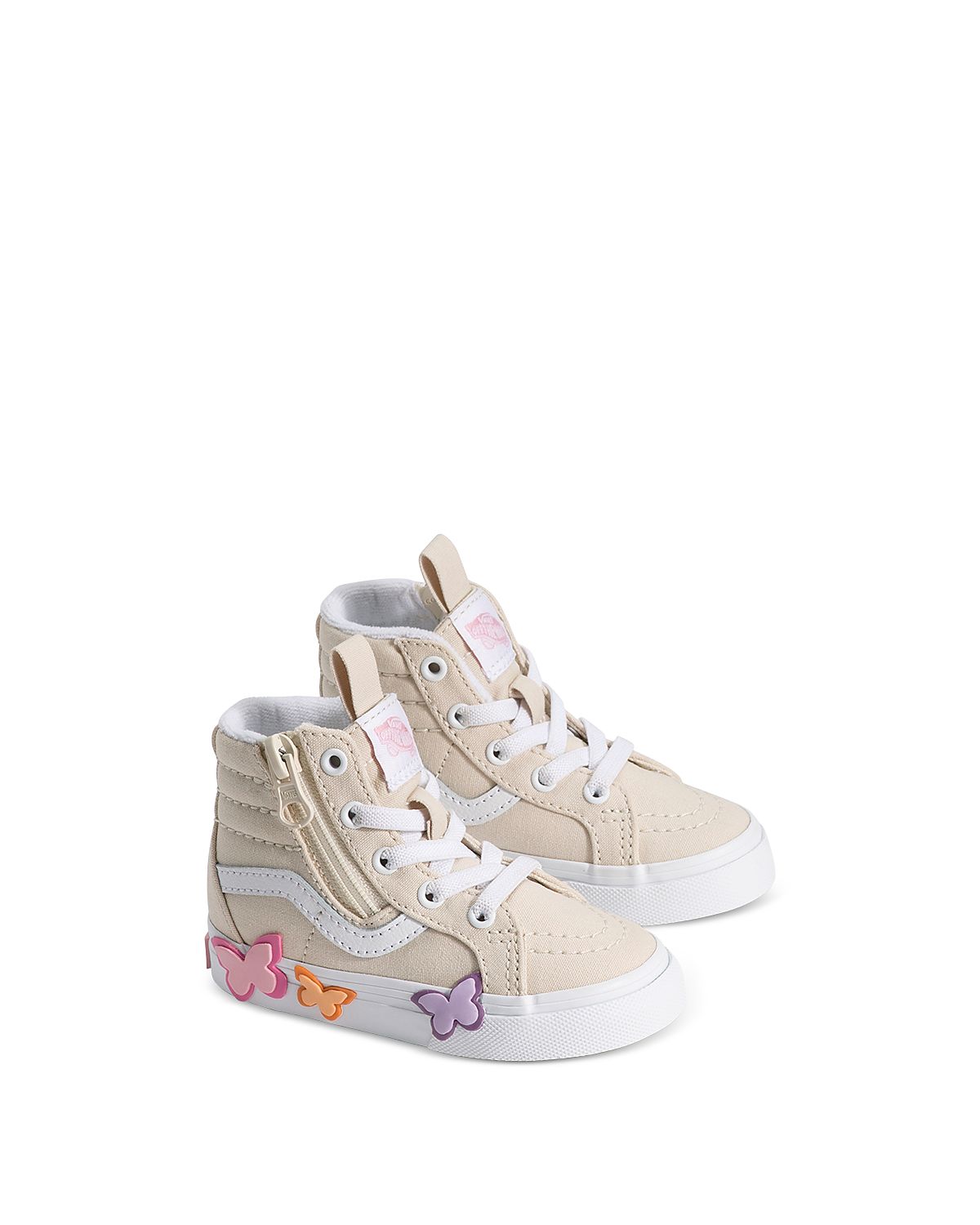 Vans Unisex SK8-hi Reissue Side Zip Butterfly Sneakers - Toddler
