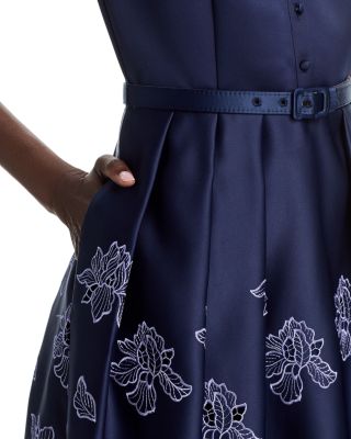 Merisel Sleeveless Shirt Dress