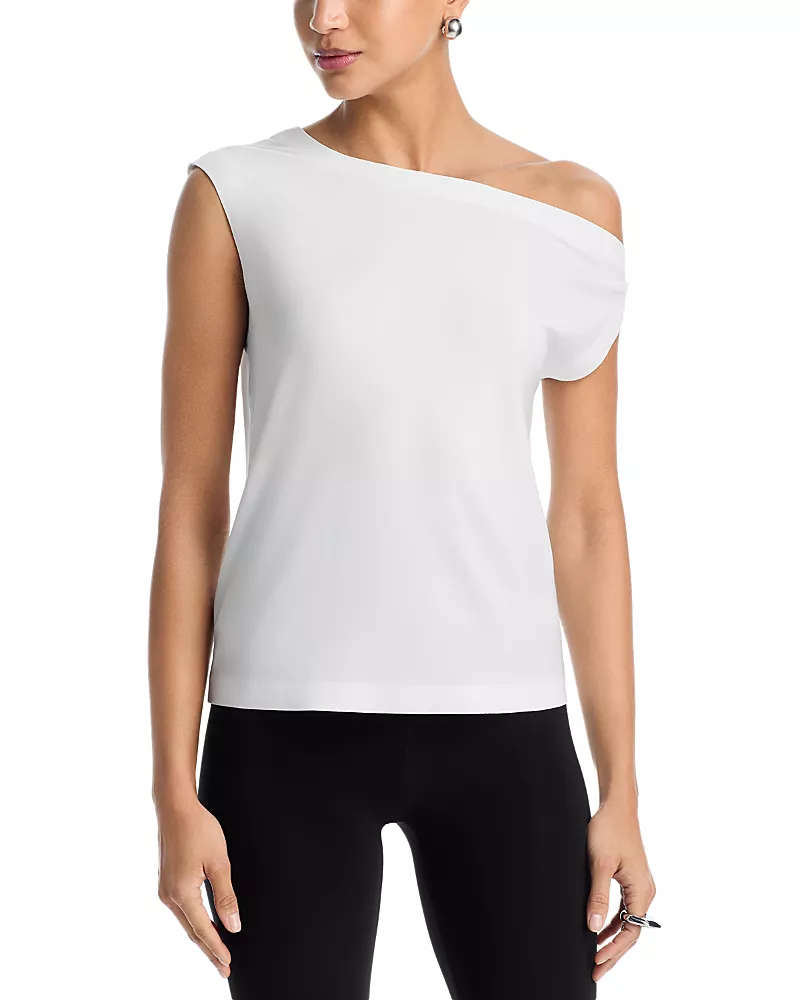 Norma Kamali Drop Shoulder Top