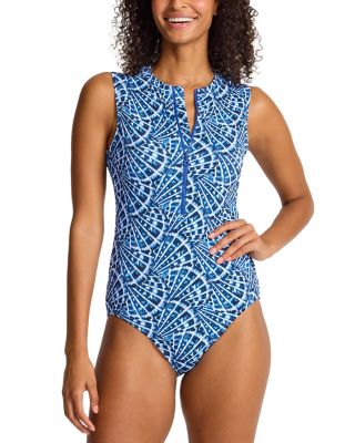 Island Cays Zippered Swimsuit