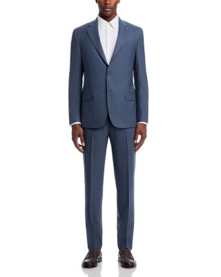 Classic Fit Tonal Plaid Loro Piana Suit