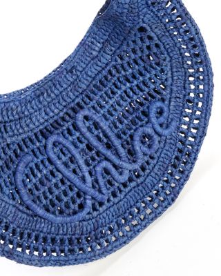 Summer Banana Mini Raffia Bag