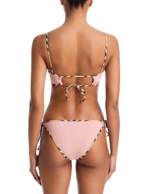 Starla Check Trim Bikini Bottom