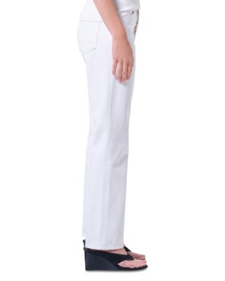 Lana High Rise Straight Jeans in Marshmallow