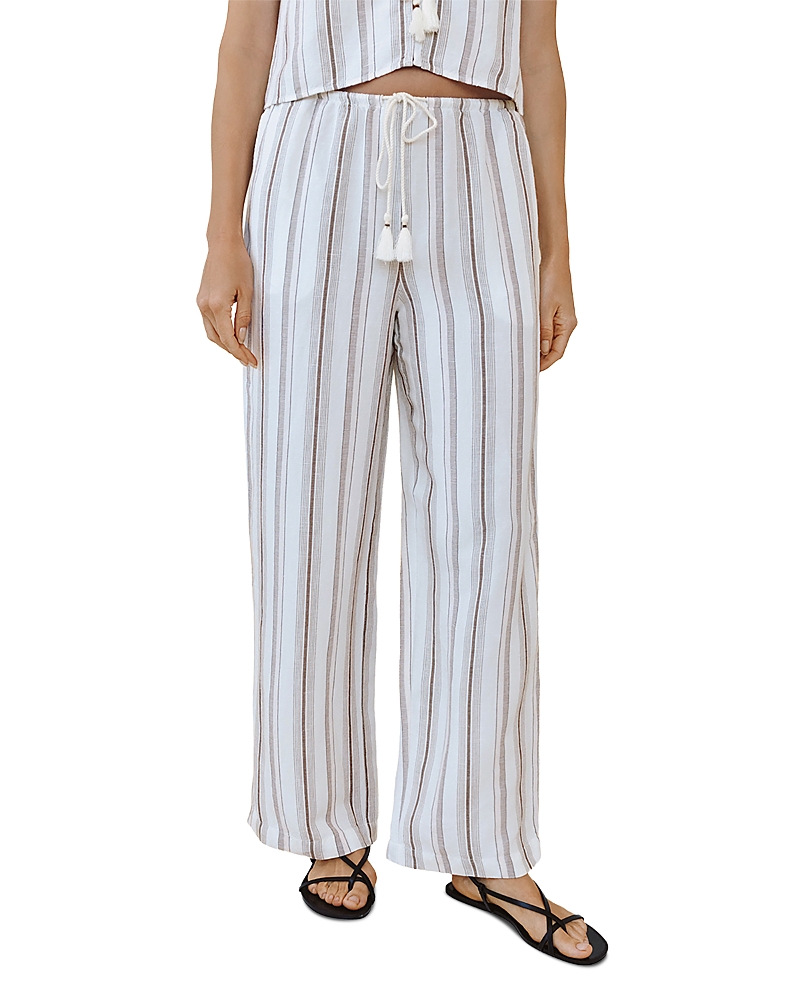 Bella Dahl Tassel Drawstring Beach Pants