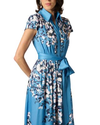 Printed Chiffon Long Dress