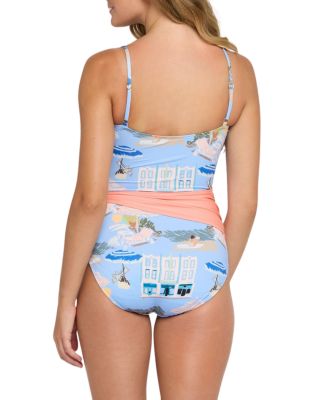 Genevieve Square Neck One Piece