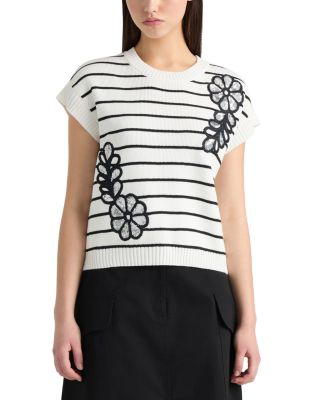 Sleeveless Sequin Detail Sweater 