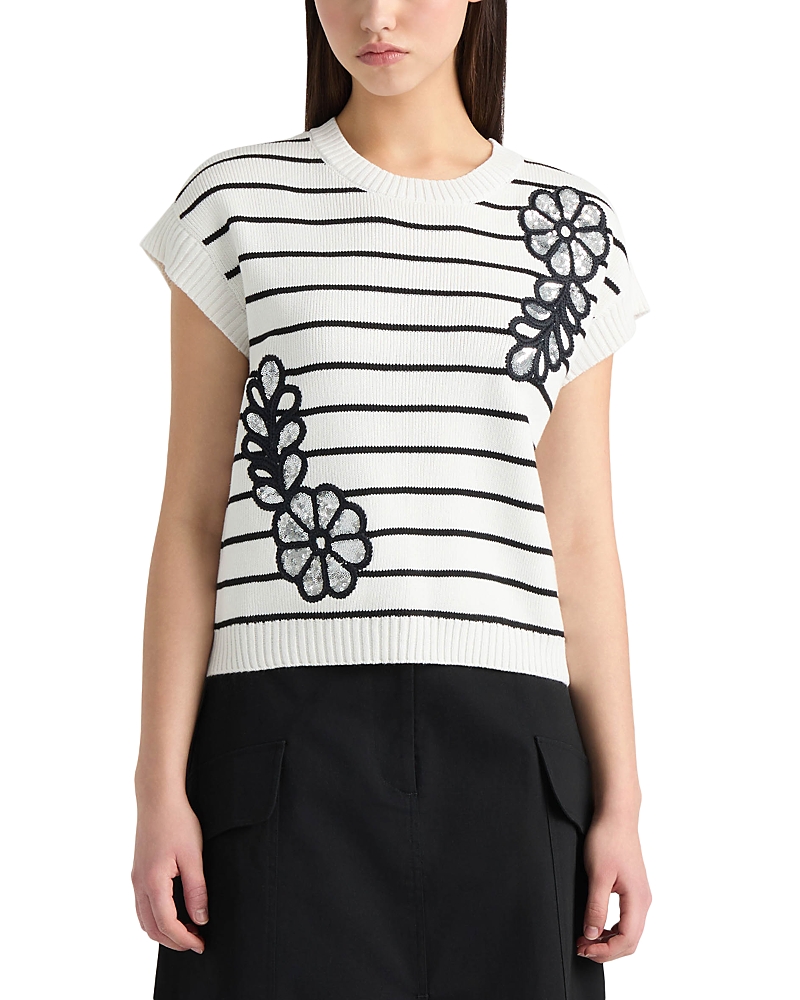 Nvlt Sleeveless Sequin Detail Sweater