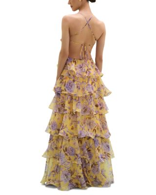 Peony Embellished Butterfly Dress