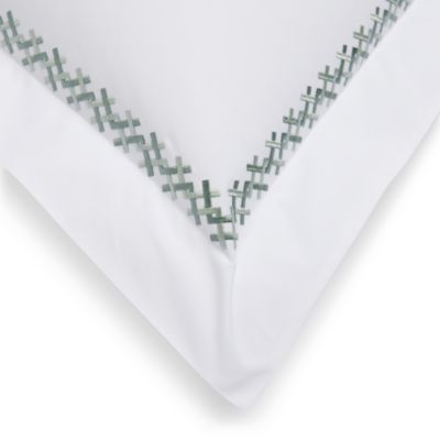 Atticus Embroidered Sham, Euro - Exclusive