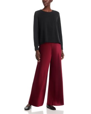 Cozy Brushed Terry Hug Crewneck Top