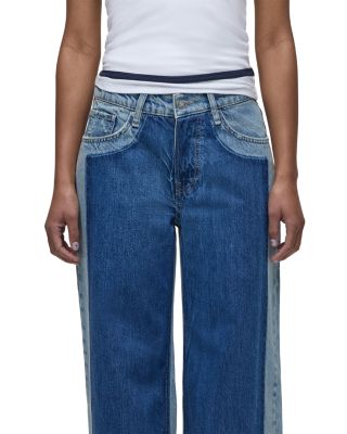 Rylee Low Rise Loose Jeans in Double Take