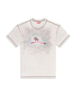 Sequin Graphic Crewneck T-Shirt