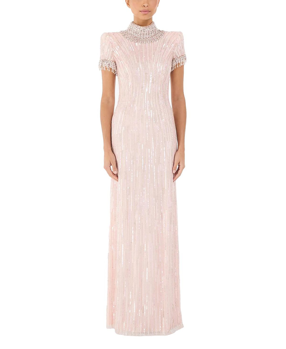 Jenny Packham Madeleine Beaded Maxi Dress