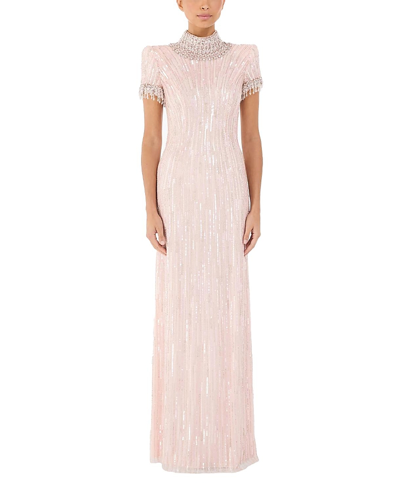 Jenny Packham Madeleine Beaded Maxi Dress