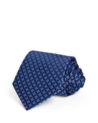 Silk Classic Geometric Tie - Exclusive