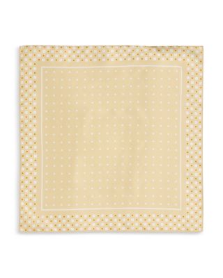 Geometric Dot Silk Pocket Square - Exclusive