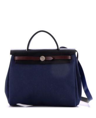 31 Herbag Zip Leather and Toile